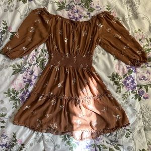 Justify Off the Shoulder Dress